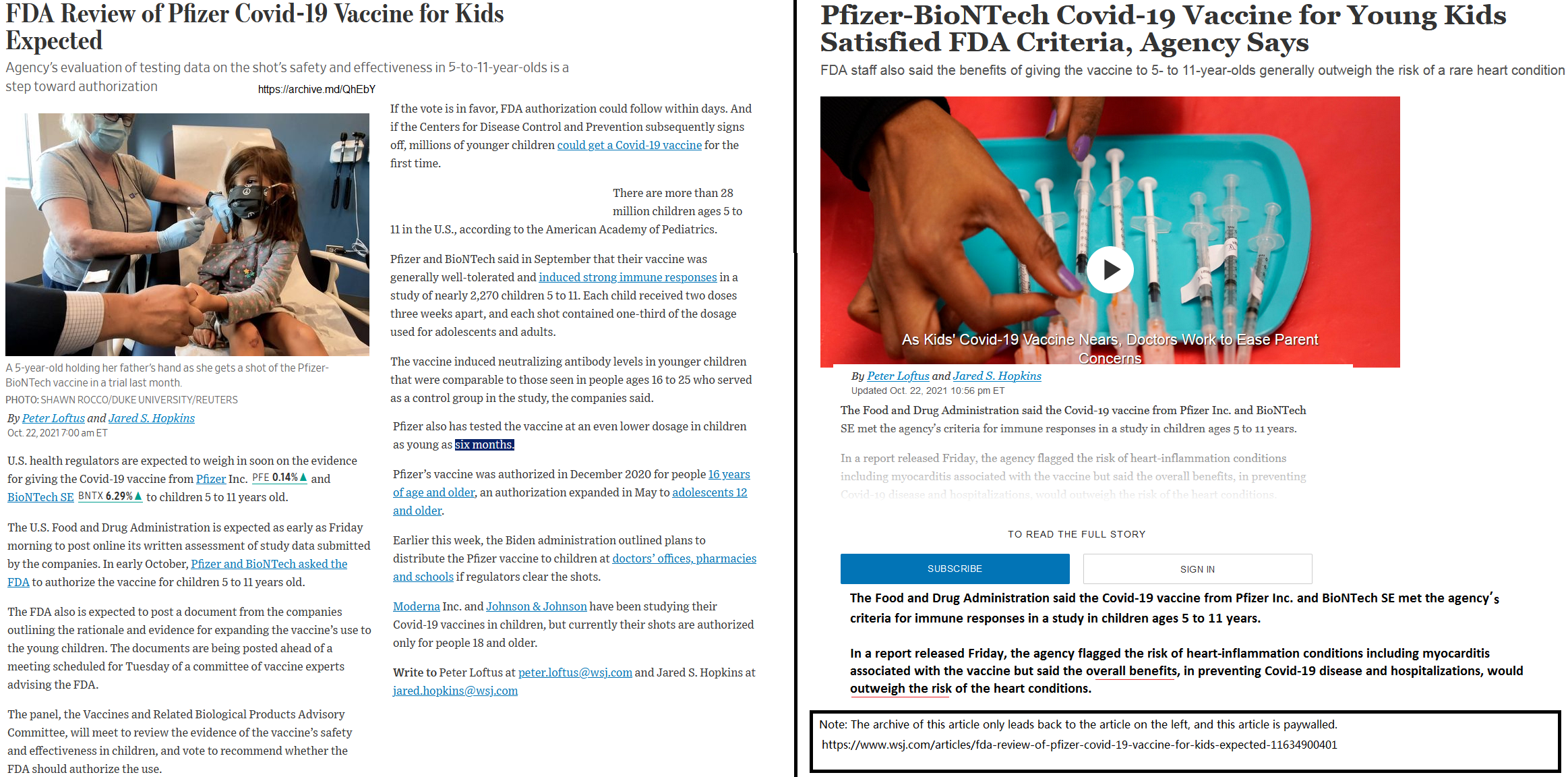 10_22_2021 Pfizer Agency says Covid Vax ''Satisfied'' FDA Criteria For 5yr olds and SIX MONTH ...png