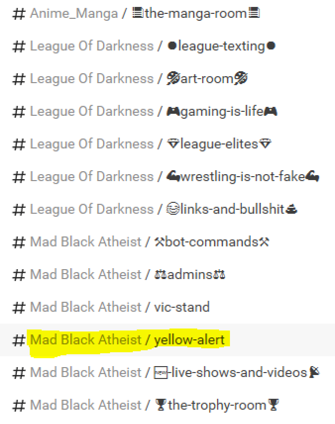 Mad black atheist
