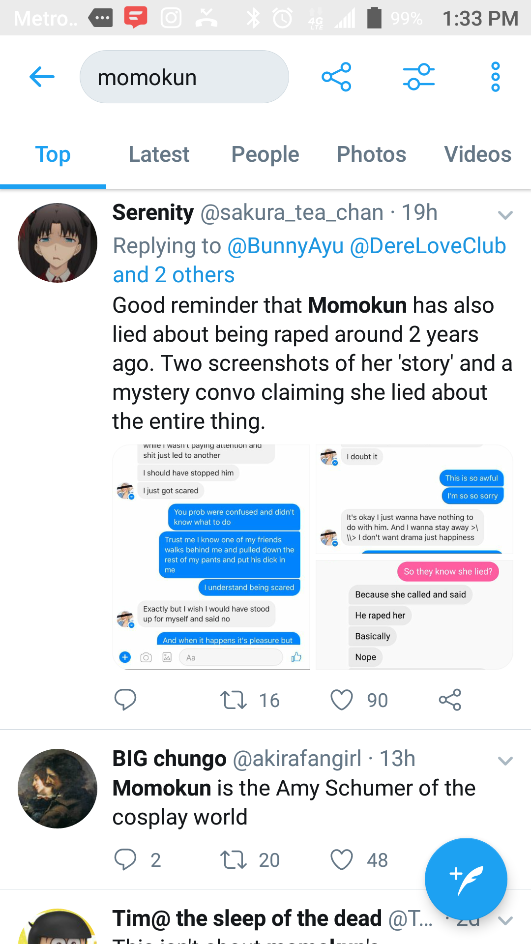 What happened to momokun