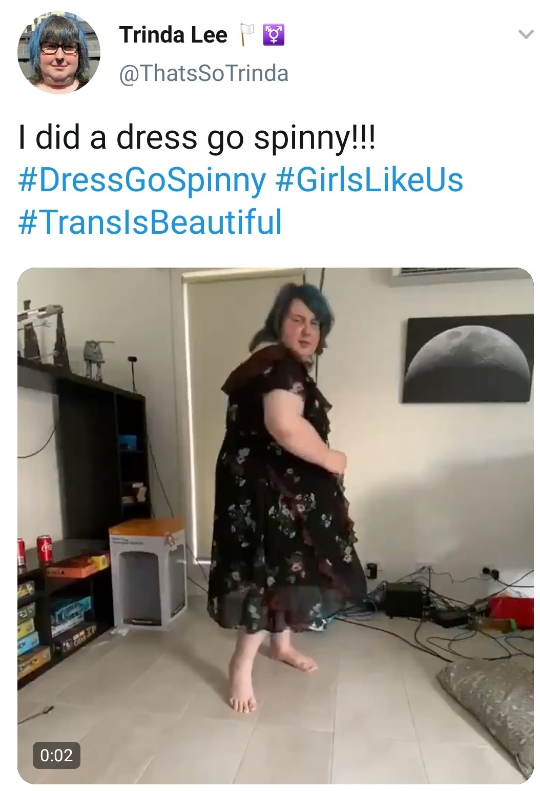 Dress go spinny